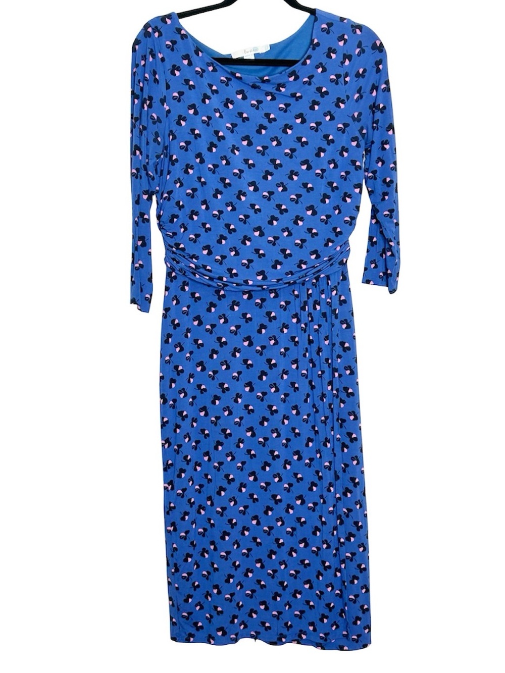 Boden Lottie Pansy Blue Floral Print Dress
Size 8L - Picture 2 of 7